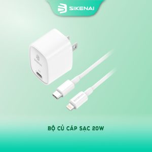 bộ củ cáp sạc sikenai