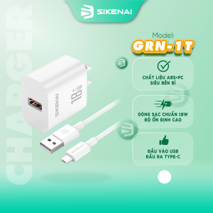 bộ củ sạc sikenai