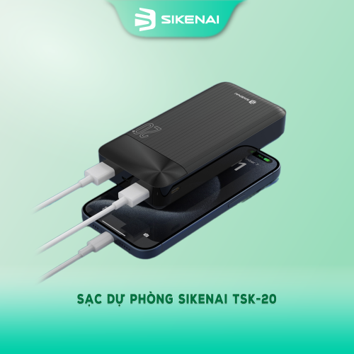 sạc dự phòng sikenai