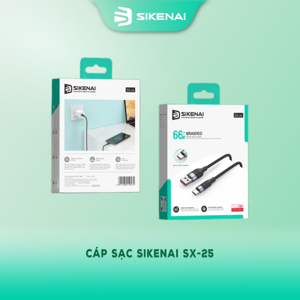 dây sạc nhanh sikenai