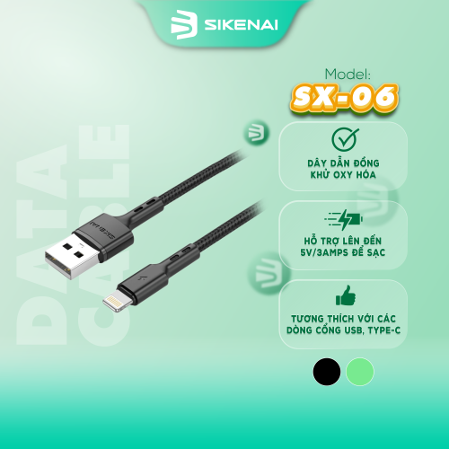 dây sạc sikenai