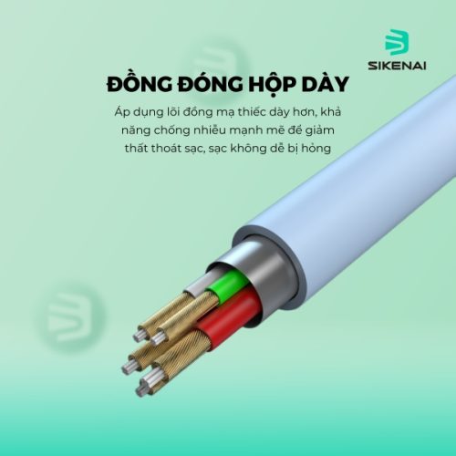 dây sạc sikenai