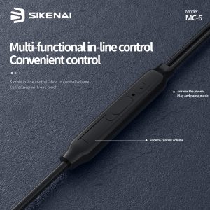 Tai nghe có dây Sikenai MC6